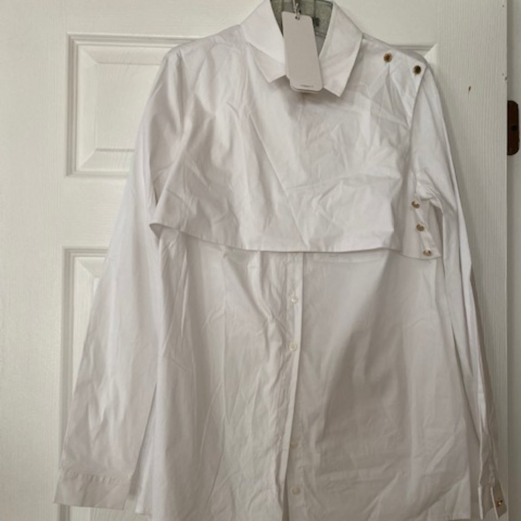White Brand New Waggon Paris Shirt